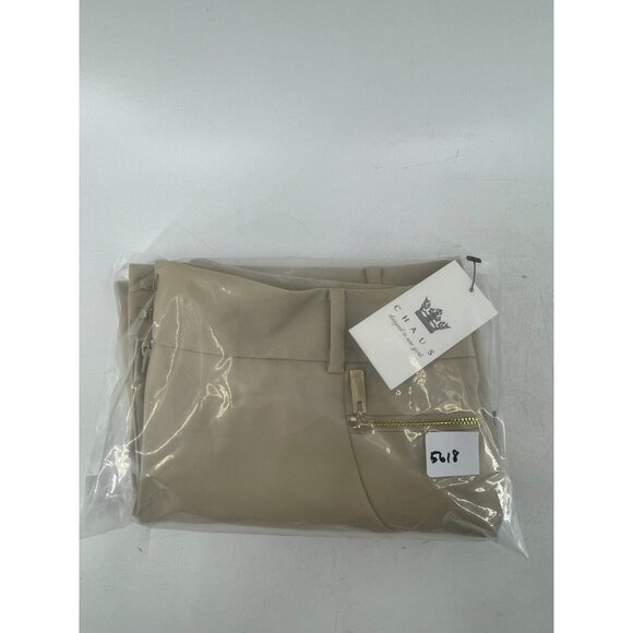 NWT Women's Chaus NY Crop Khaki Pants Zipper Pockets Mid Rise Size 6 - Picture 13 of 13
